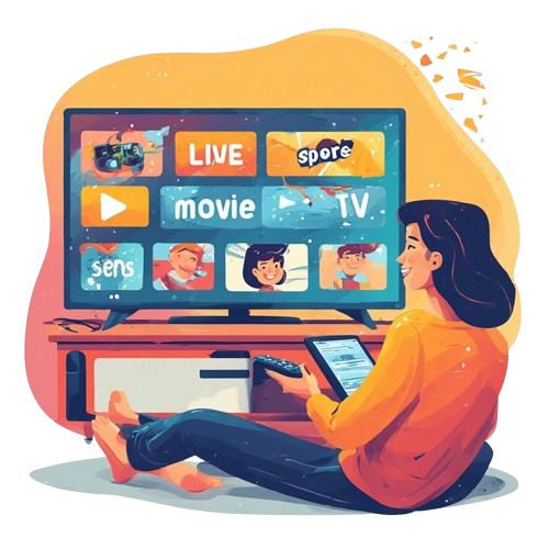 IPTV lifetime plan deal features including one-time payment, instant activation, and multi-device support